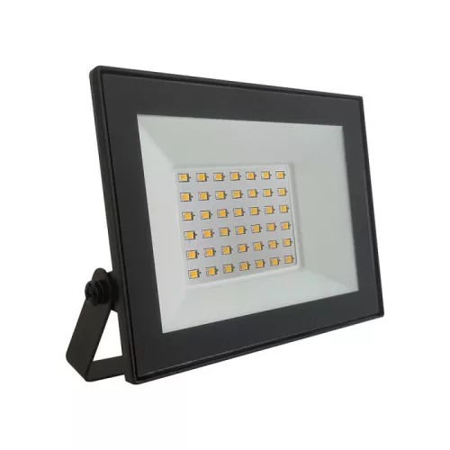 V-TAC 30W LED reflektor 110° 4000K fekete házas - 24419