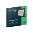 V-TAC 30W LED reflektor 110° 4000K fekete házas - 24419