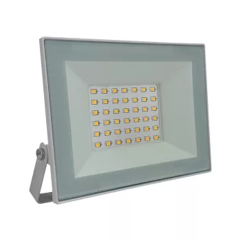 V-TAC 30W LED reflektor 110° 4000K fehér házas - 24420
