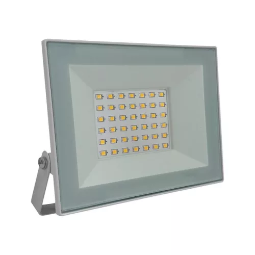 V-TAC 30W LED reflektor 110° 4000K fehér házas - 24420