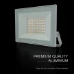 V-TAC 30W LED reflektor 110° 4000K fehér házas - 24420