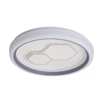   V-TAC 2x30W Dekoratív mennyezeti LED lámpa távirányítóval 3in1  - 24518
