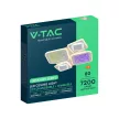 V-TAC 2x40W Dekoratív mennyezeti LED lámpa távirányítóval 3in1  - 24522