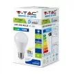 V-TAC LED izzó  E27 A60 8.5W 120lm/W 200° 6400K gömb (Samsung Chip) - 254