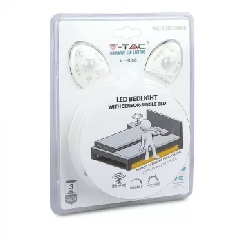   V-TAC Led Dupla Ágyvilágítás mozgásérzékelővel - 4500K - 2551