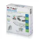 V-TAC LED SZALAG SZETT RGB 5050 60LED/m 12V IP20 - 5m - 2558