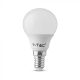 V-TAC LED lámpa E14 P45 4.5W 104lm/W 180° 3000K kisgömb (Samsung Chip) - 264