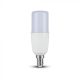 V-TAC LED lámpa E14 T37 8W 230° 3000K STIK, henger (Samsung Chip) - 267