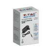 V-TAC LED Műanyagházas dugvillás tápegység 42W 3.5A 12V IP44 – 2672