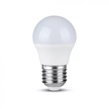   V-TAC LED izzó  csomag (6 db) E27 G45 5.5W 180° 6400K kisgömb - 2732