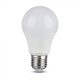 V-TAC LED lámpa mikrohullámú mozgásérzékelővel E27 A60 9W 200° 6400K gömb - 2762
