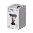 V-TAC LED Napelemes (Solar) lámpa 2W - CCT - fekete - 2890