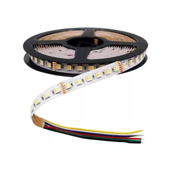   V-TAC LED SZALAG SMD5050 60LED/M 24W/M 24V CCT 3IN1+RGB IP20 - 2895
