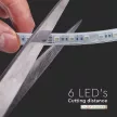 V-TAC LED szalag SMD5050 60LED/M 24W/M 24V IP65 CCT (3000K - 4000K - 6500K) + RGB - 2896