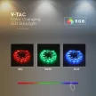 V-TAC LED szalag SMD5050 60LED/M 24W/M 24V IP65 CCT (3000K - 4000K - 6500K) + RGB - 2896