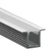 V-TAC Alumínium profil - Süllyeszthető- Tejfehér fedlappal - 2000 x 12.4 x 9 mm - 2904