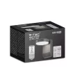 V-TAC 17W LED kültéri lámpa IP65 fekete színű 4000K - 2953