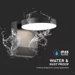 V-TAC 17W LED kültéri lámpa IP65 fekete színű 4000K - 2953