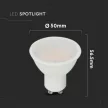 V-TAC LED spotlámpa  GU10 MR16 2,9W 110° 4000K spot - 2988