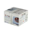 V-TAC beépíthető négyszög alakú gipsz lámpatest - 3122