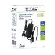 V-TAC LED Műanyagházas dugvillás tápegység 60W 5A 12V IP44 - 3239