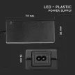 V-TAC LED Műanyagházas dugvillás tápegység 60W 5A 12V IP44 - 3239