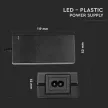 V-TAC LED Műanyagházas dugvillás tápegység 78W 6.5A 12V IP44 - 3240