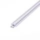 V-TAC Alumínium profil - Gipszkartonba glettelhető - Tejfehér fedlappal - 2000 x 52.1 x 13.3 mm - 3360