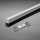 V-TAC Led Alumínium profil fehér - tejfehér fedlappal 2000 x 17.2 x 15.5mm - 3366