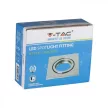 V-TAC Led GU10 Spot Keret Négyzet Alakú Állítható Króm - 3474