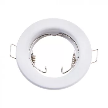 V-TAC Led GU10 Spot Keret csomag (2db) Kerek Fehér - 3584