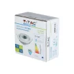 V-TAC Led GU10 Spot Keret Állítható Kerek Fehér - 3593