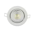 V-TAC Led GU10 Spot Keret Állítható Kerek Fehér - 3593