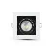V-TAC Led GU10 Spot Keret Négyzet alakú Fehér - 3597