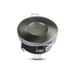V-TAC Led GU10 Spot Keret Kerek Matt matt króm ф84 IP54 - 3614