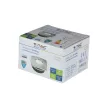 V-TAC Led GU10 Spot Keret Négyzet Alakú matt króm IP54 - 3616