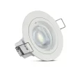 V-TAC Led GU10 Spot Keret Kerek Fehér - 3642
