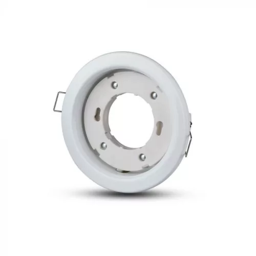 V-TAC Süllyeszthető GX53 LED spotlámpa  keret kör, fehér - 3675