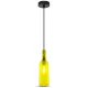 V-TAC E14 palack függeszték - sárga - 3773