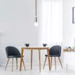 V-TAC E27 króm függeszték - barna - 3784