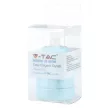 V-TAC E27 porcelán foglalat - kék - 3798