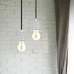 V-TAC E27 porcelán foglalat - szürke - 3800