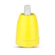 V-TAC E27 porcelán foglalat - sárga - 3801