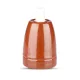 V-TAC E27 porcelán foglalat - barna - 3802