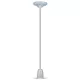 V-TAC E27 porcelán függeszték - szürke - 3808