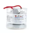 V-TAC E27 porcelán függeszték - szürke - 3808