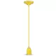 V-TAC E27 porcelán függeszték - sárga - 3809