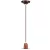 V-TAC E27 porcelán függeszték - barna - 3810