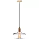 V-TAC E27 üveg függeszték 235cm - borostyán - 3820