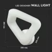 V-TAC LED 20W Design fali lámpa DIMM 3000K - 40091